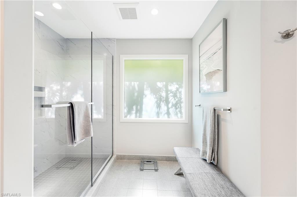 134 16th Avenue South Naples, FL 34102 - Photo 17 of 32 Primary Bath - large walk-in shower