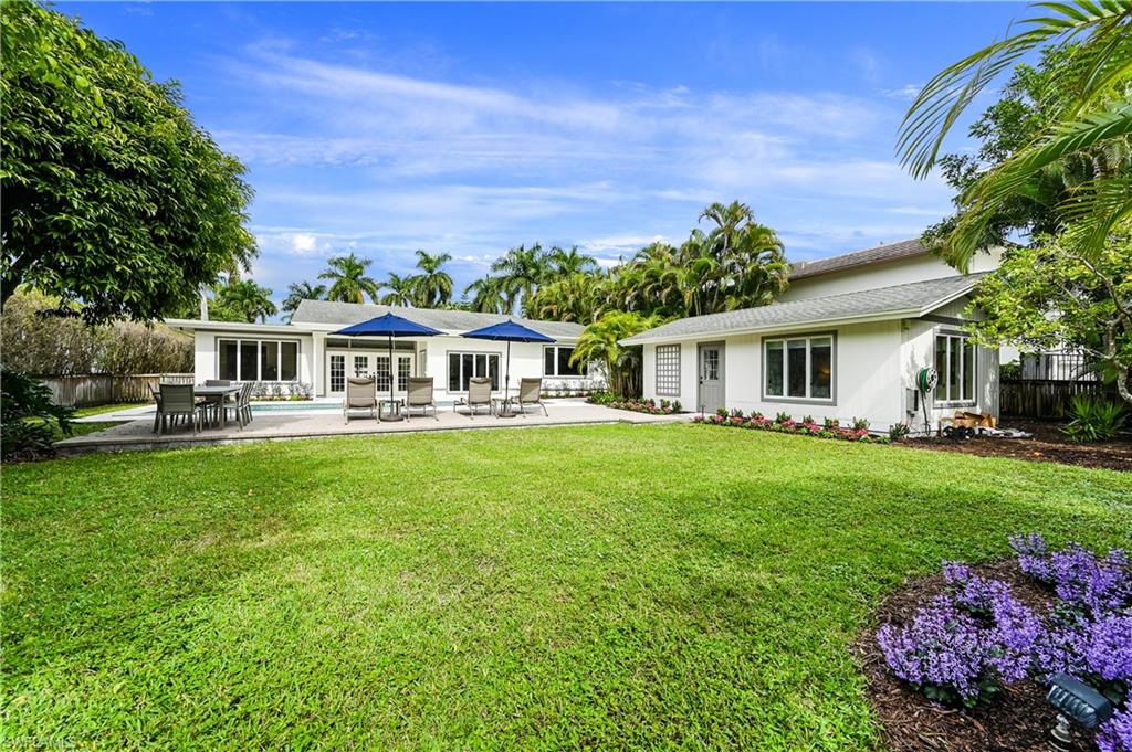 134 16th Avenue South Naples, FL 34102 - Photo 2 of 32 Fenced BackYard/ Heated Pool / Guest House