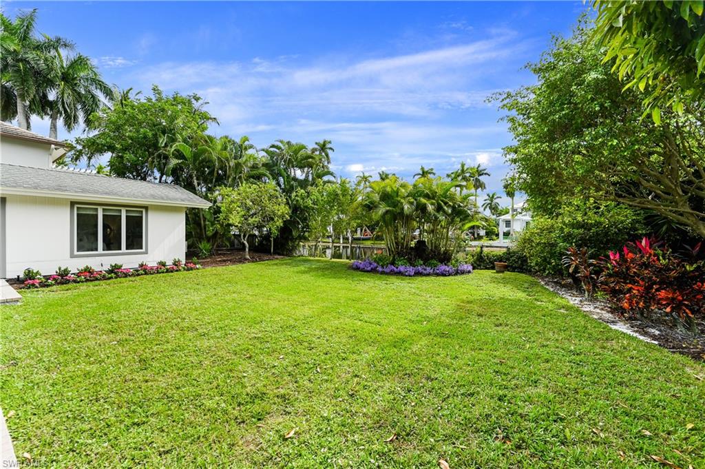 134 16th Avenue South Naples, FL 34102 - Photo 31 of 32 Fenced Back Yard
