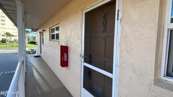 a view of a from a window