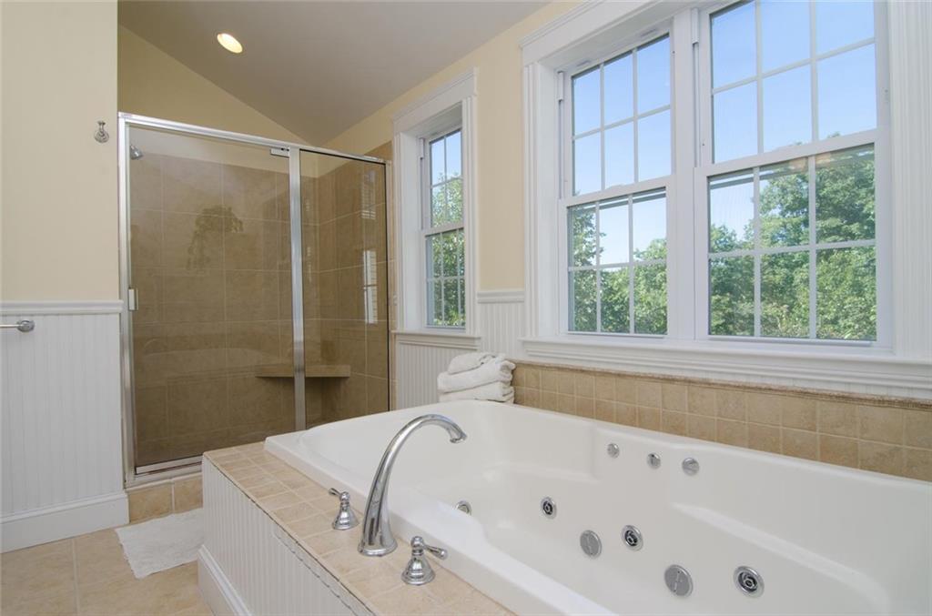 66 Rivers Edge Drive Portland, ME 04103 - Photo 16 of 34 Master Bath Suite Aker whirlpool and...