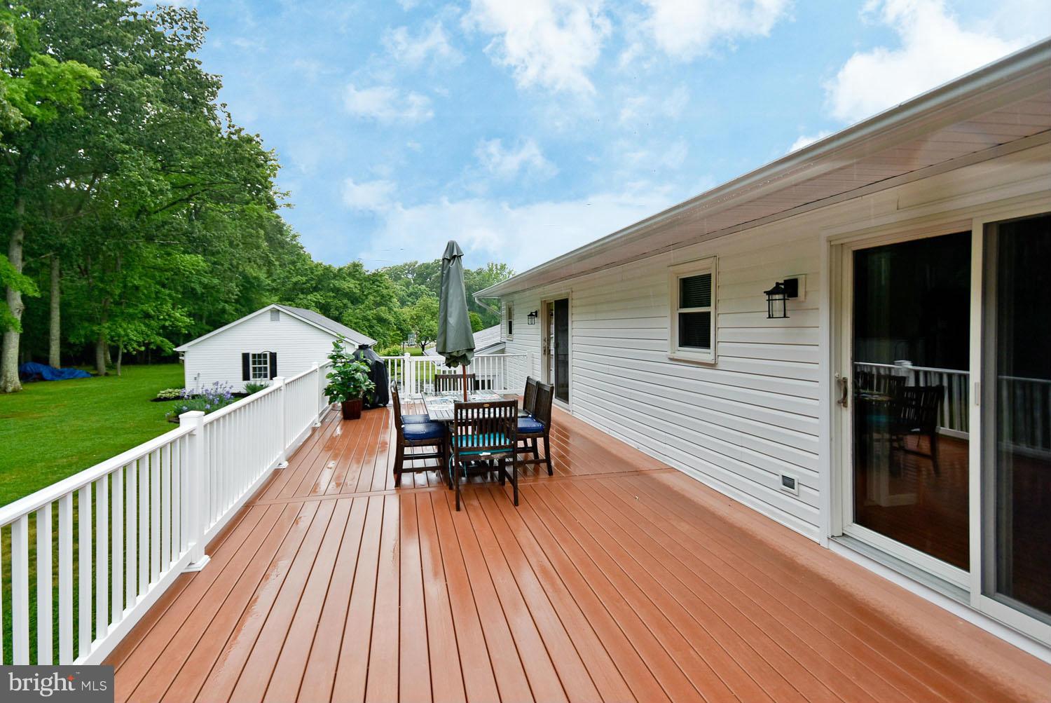 3150 Carroll Road Huntingtown, MD 20639 - Photo 21 of 30 Huge Back Deck