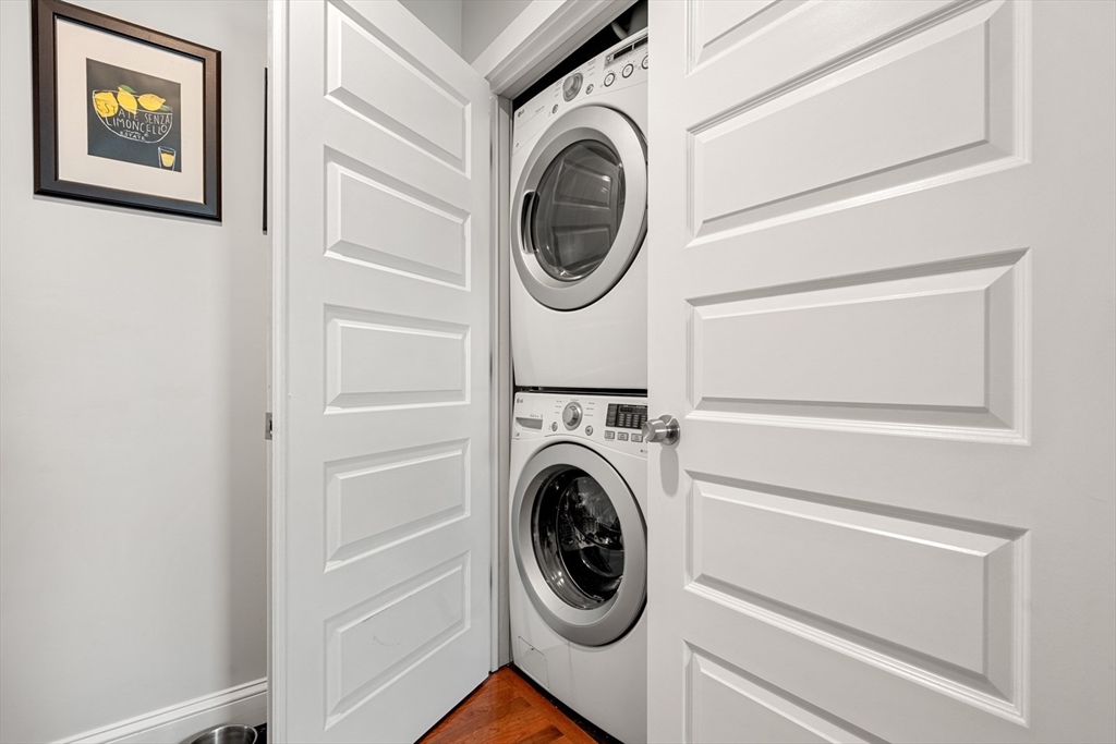 78-80 Rossmore Road, Unit 2 Boston, MA 02130 - Photo 17 of 19 a utility room with dryer and washer