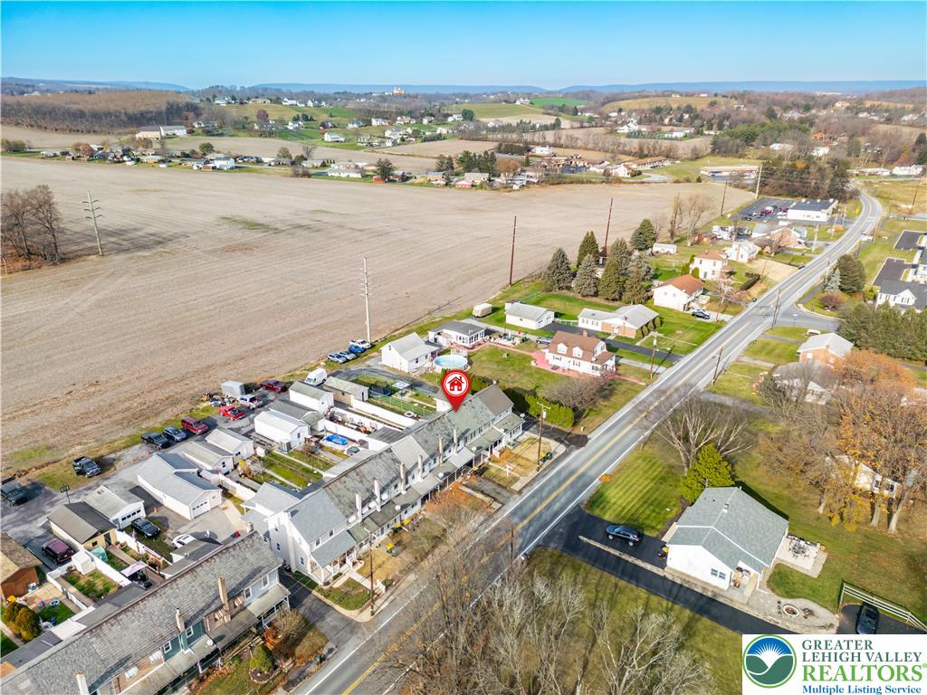 2507 Levans Road Coplay, PA 18037 - Photo 20 of 46 an aerial view of a city