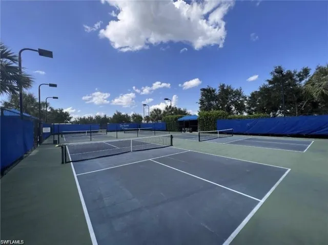 a view of a tennis court
