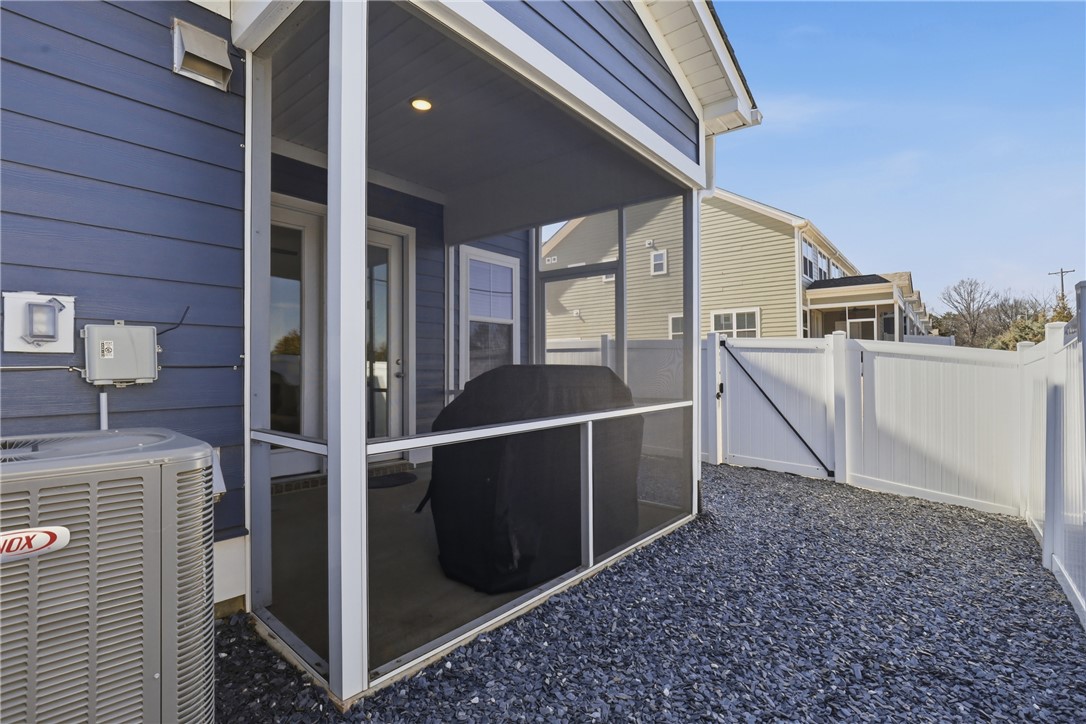 349 Stirrup Court Greer, SC 29651 - Photo 22 of 27 This private outdoor space features a screened patio, perfect for enjoying the fresh air.