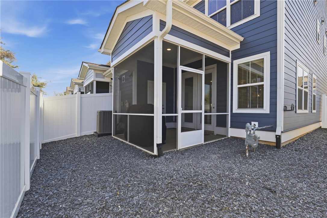 349 Stirrup Court Greer, SC 29651 - Photo 24 of 27 This inviting exterior space features a charming screened porch and fenced yard.