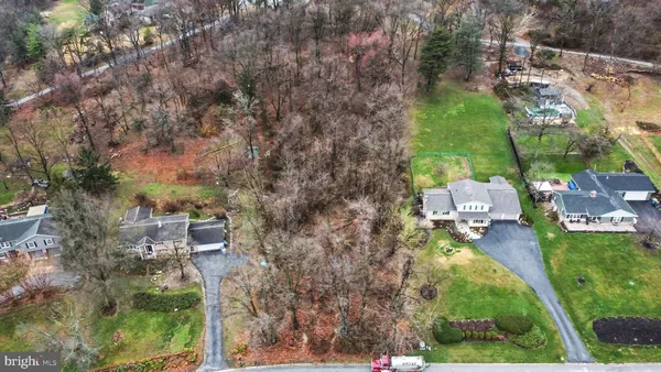 a bird view of a garden