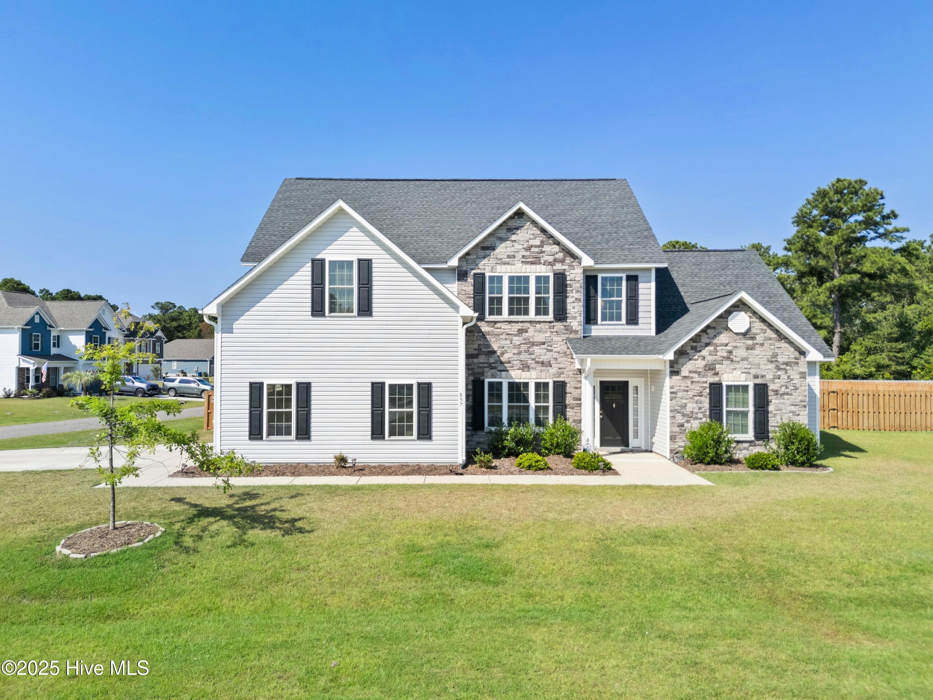 897 Needlerush Road Sneads Ferry, NC 28460 - Photo 2 of 69 mls-DJI_0208