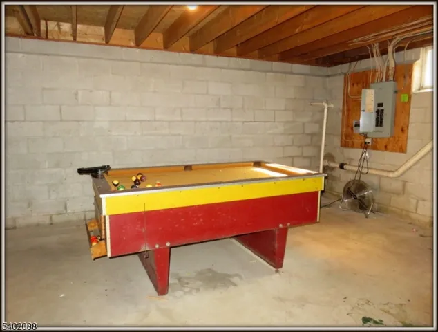 a room with storage and utility