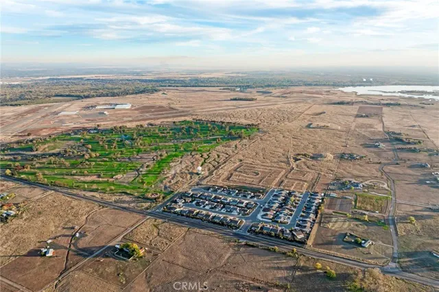 an aerial view of beach and city