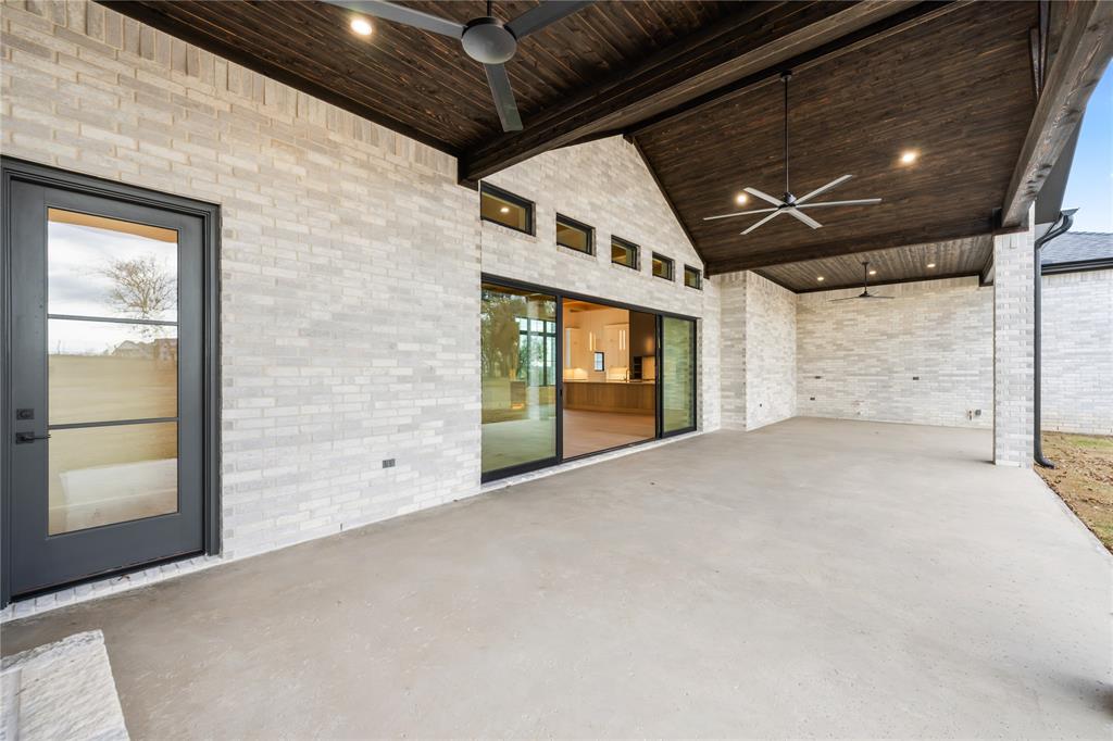 204 Dan Russell Weatherford, TX 76087 - Photo 38 of 40 a view of a hallway with wooden floor