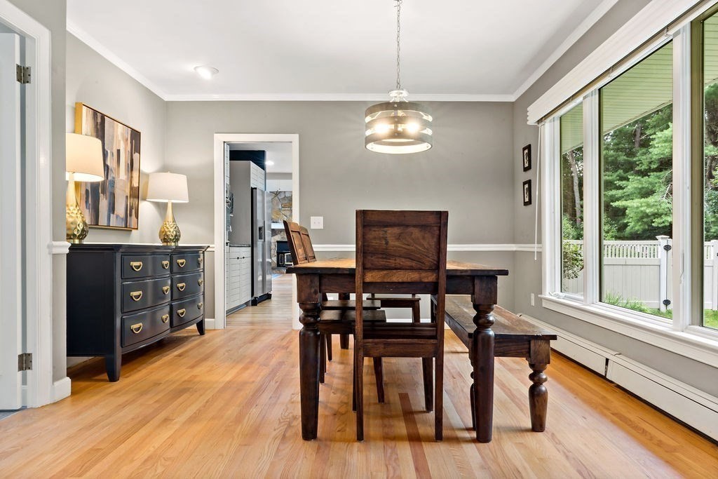 25 Hickory Ridge Road Rehoboth, MA 02769 - Photo 14 of 42 a view of a dining room with furniture window and wooden floor