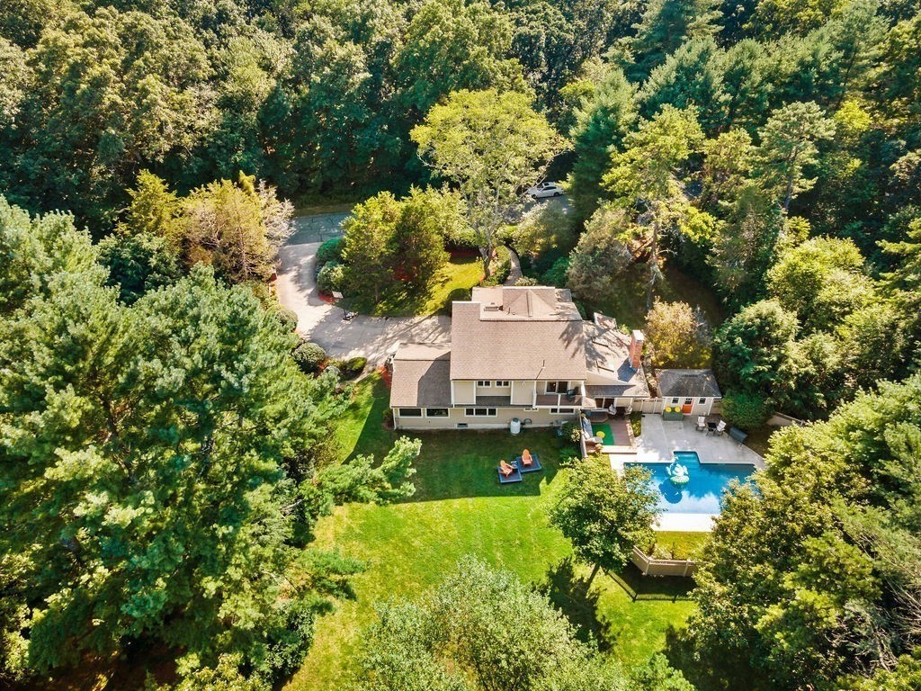 25 Hickory Ridge Road Rehoboth, MA 02769 - Photo 39 of 42 a view of a house with a yard and sitting area