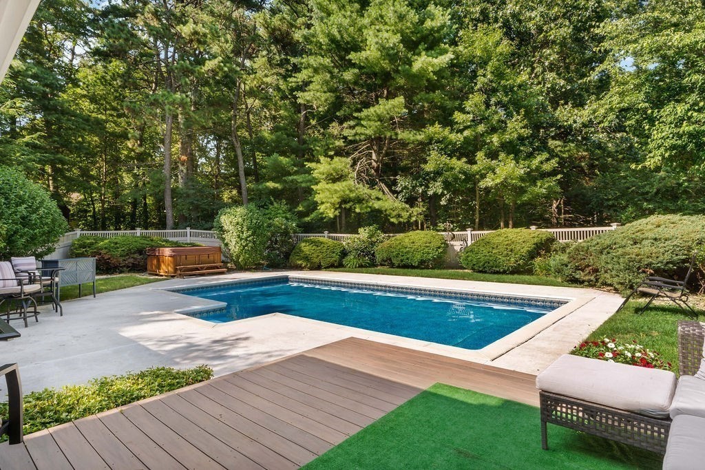 25 Hickory Ridge Road Rehoboth, MA 02769 - Photo 41 of 42 a view of a backyard with swimming pool
