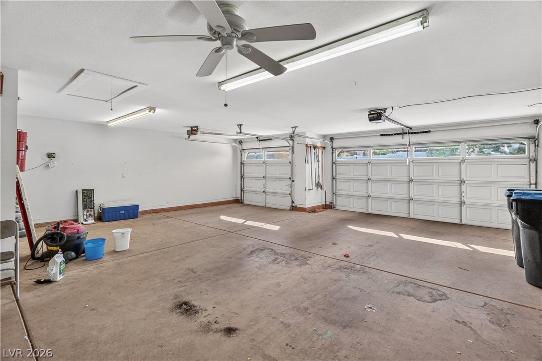 2055 Cholla Way Laughlin, NV 89029 - Photo 43 of 87 A spacious garage offering ample storage and easy access with multiple overhead doors.