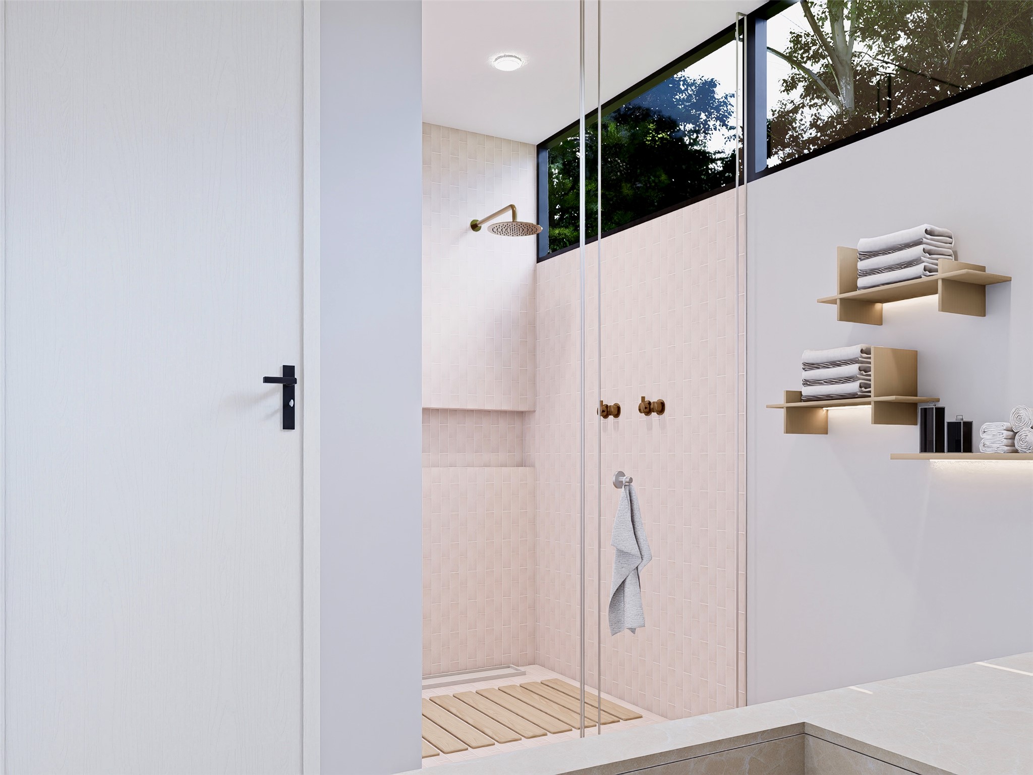 111 Mildred Street, Unit 3 Austin, TX 78702 - Photo 13 of 22 a view of bathroom with a shower