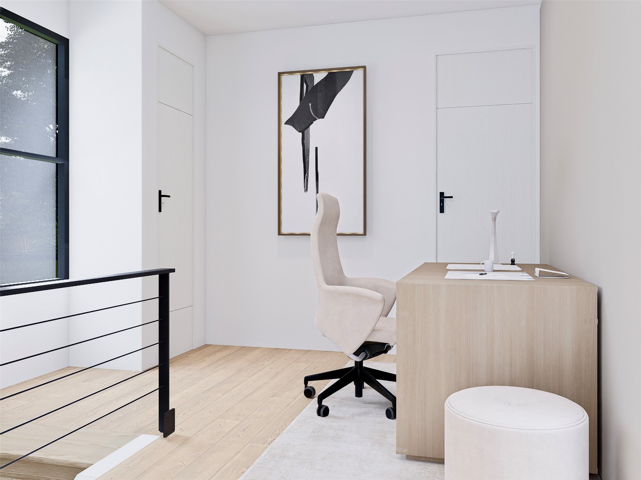 111 Mildred Street, Unit 3 Austin, TX 78702 - Photo 14 of 22 a view of workspace with a window