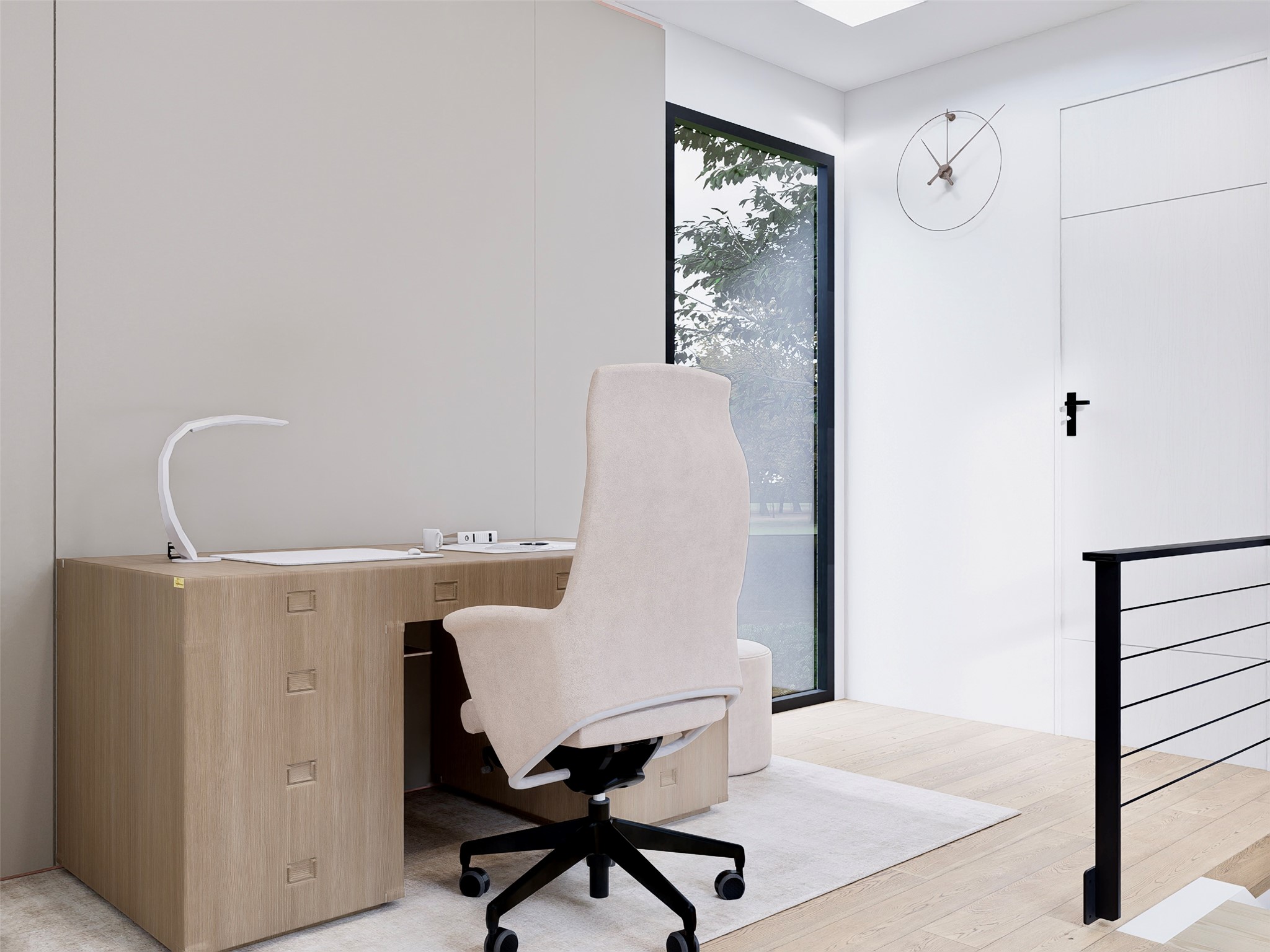 111 Mildred Street, Unit 3 Austin, TX 78702 - Photo 15 of 22 a view of a hallway with workspace