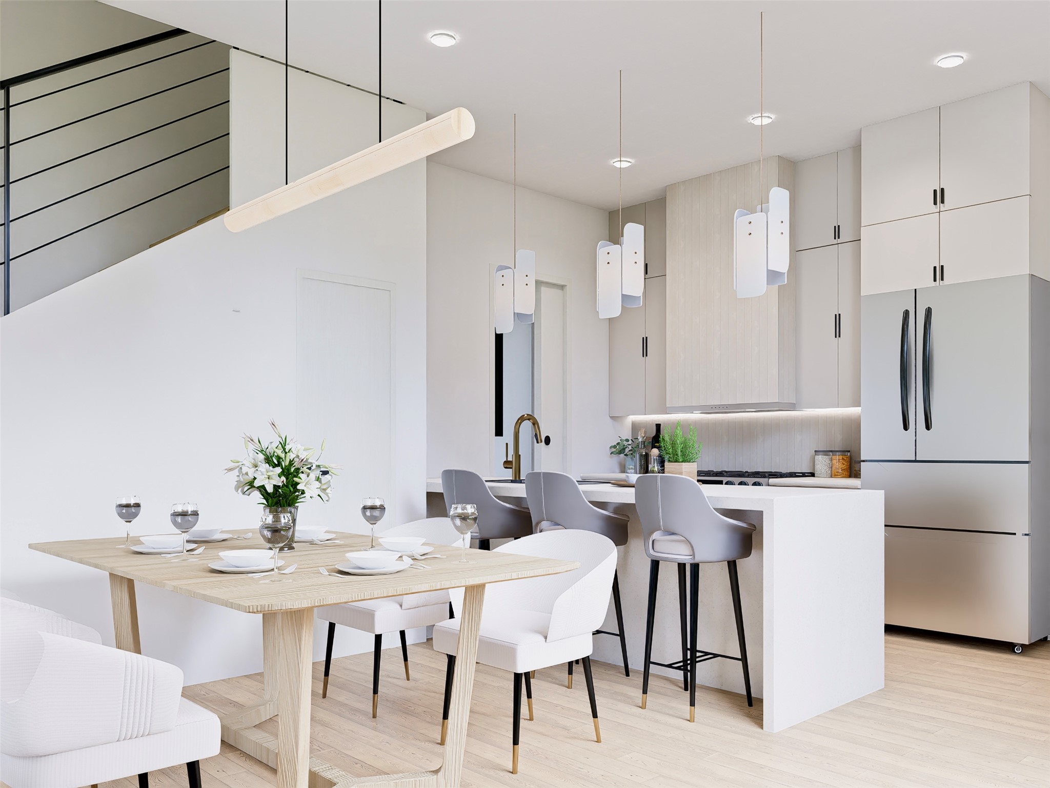 111 Mildred Street, Unit 3 Austin, TX 78702 - Photo 3 of 22 a view of a dining room with furniture