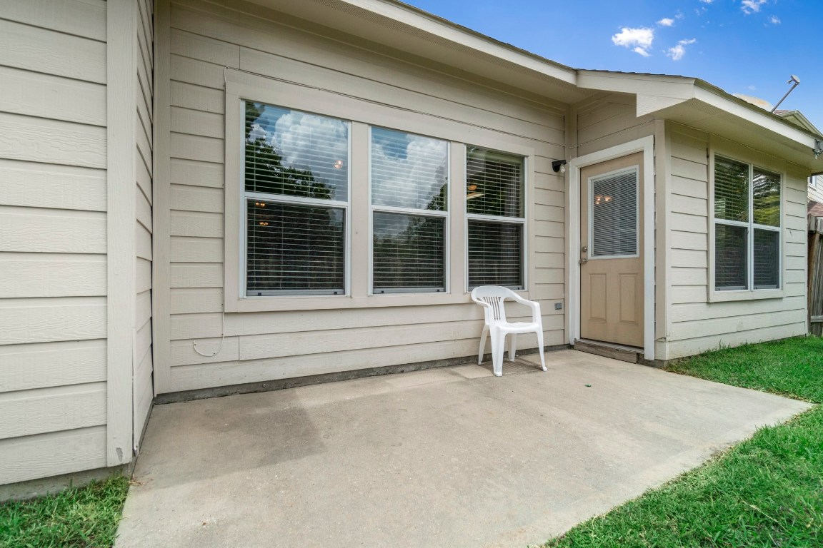 615 Timberstand Lane Spring, TX 77373 - Photo 18 of 19 Enjoy the quiet on this back patio with no back neighbors!