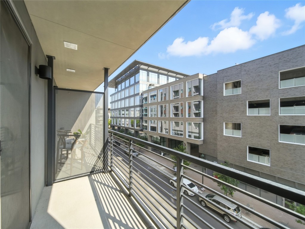 1701 Simond Avenue, Unit 302 Austin, TX 78723 - Photo 6 of 26 a view of a balcony