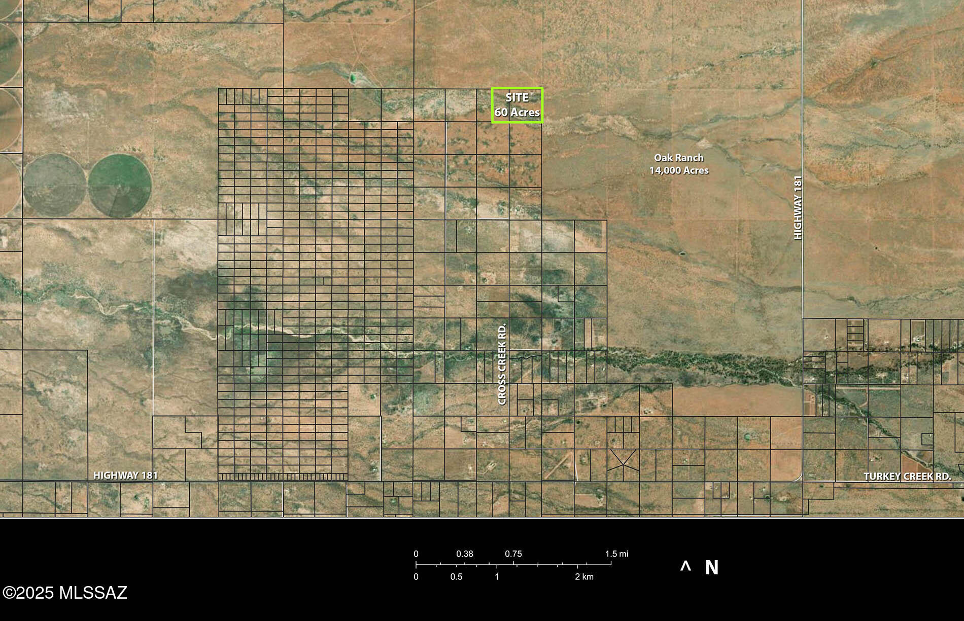 60-ac South Cross Creek Road, Unit 4 Pearce, AZ 85625 - Photo 8 of 39 satellite 2