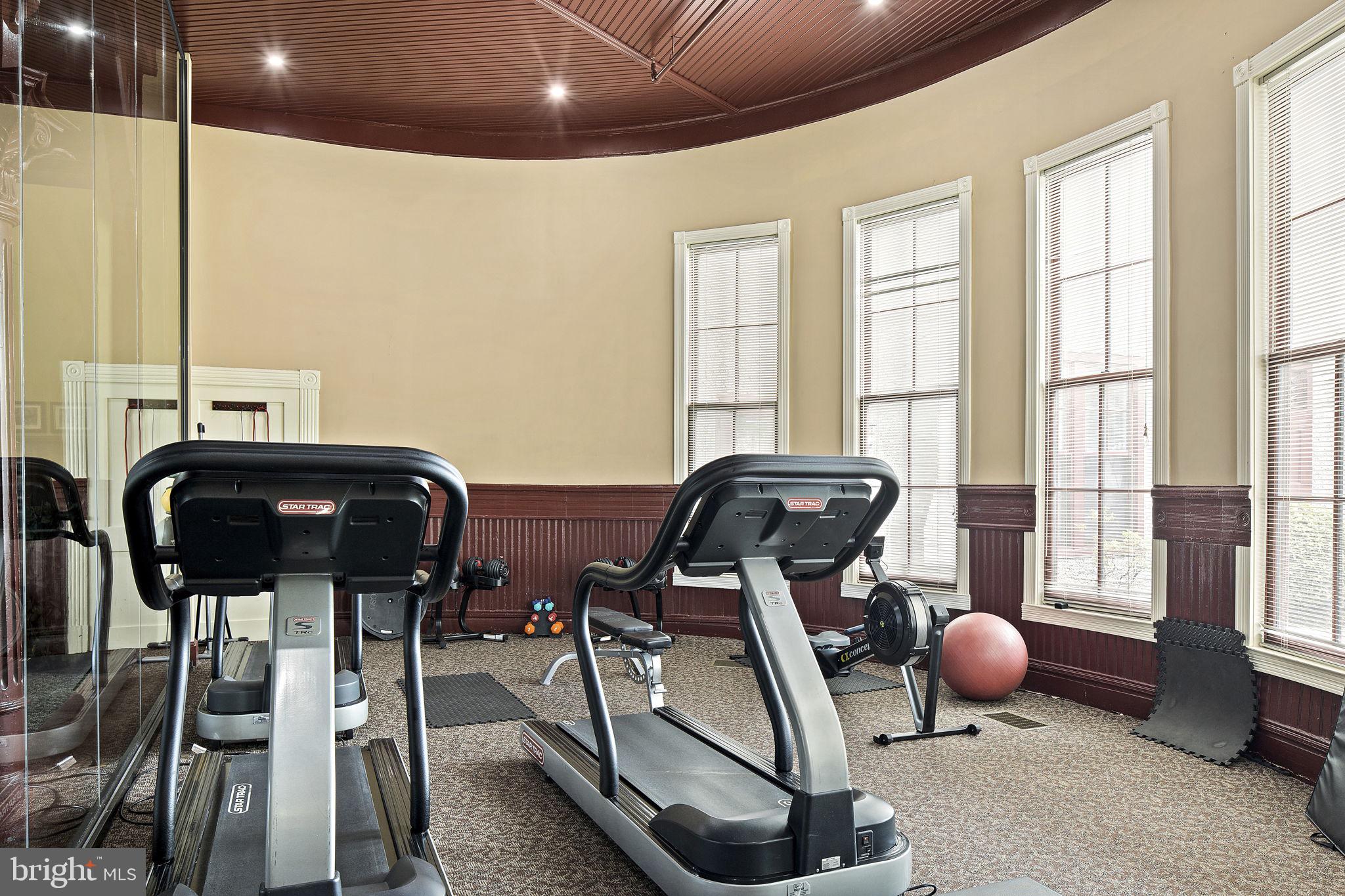 9610 Dewitt Drive, Unit PH204 Silver Spring, MD 20910 - Photo 41 of 42 a view of a room with gym equipment