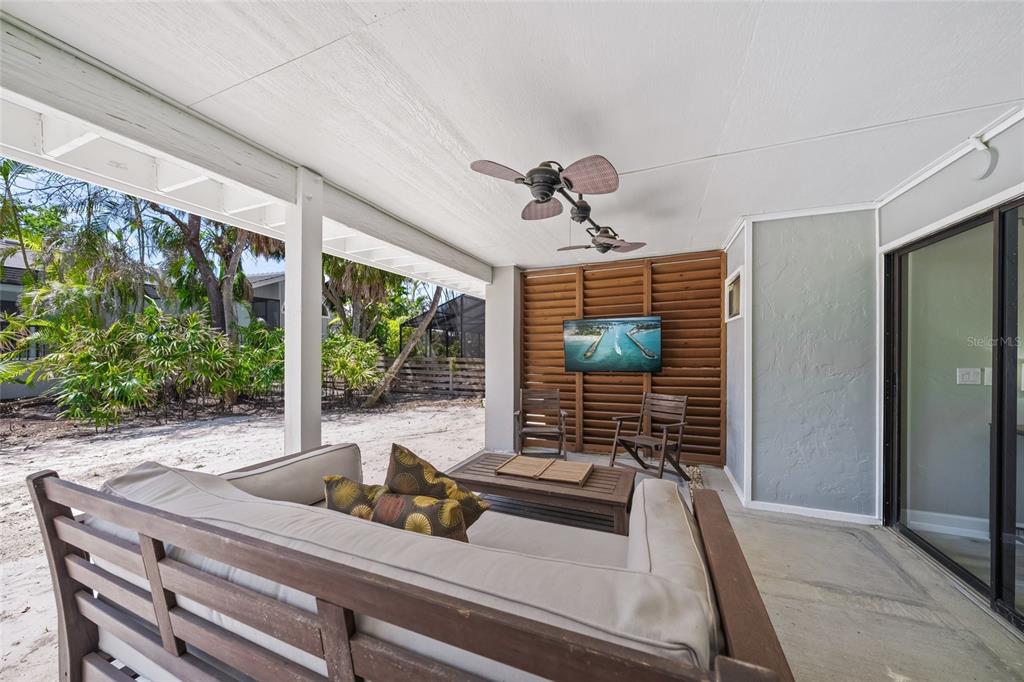 1256 Riegels Landing Drive Sarasota, FL 34242 - Photo 29 of 40 a view of a living room and balcony