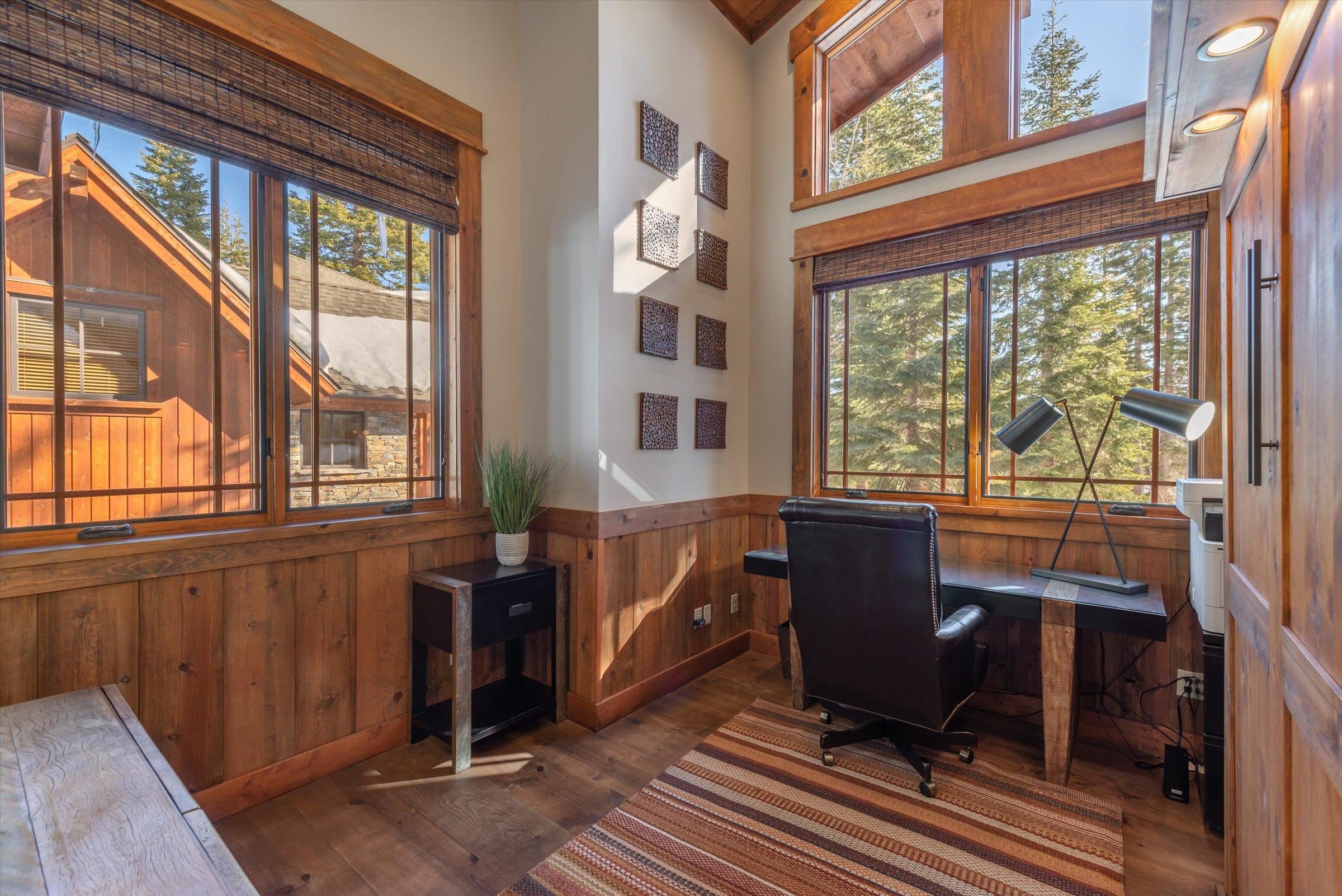 1756 Grouse Ridge Road Truckee, CA 96161 - Photo 19 of 21 a view of a workspace with furniture and a window