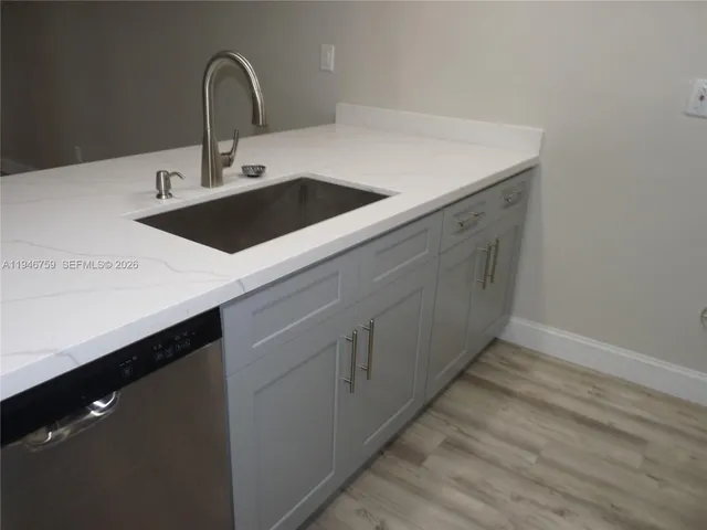 a close view of sink and tap