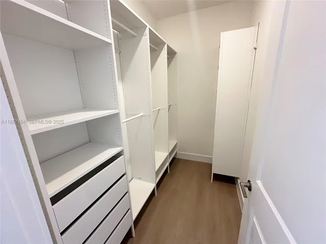 a view of closet