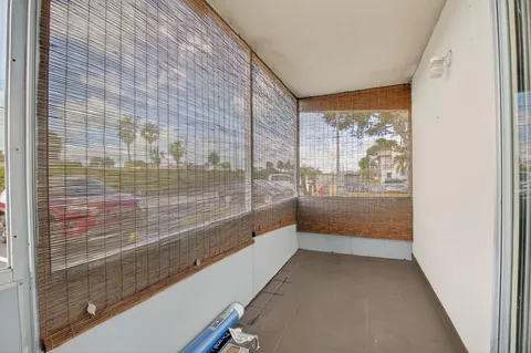a view of balcony with outdoor space