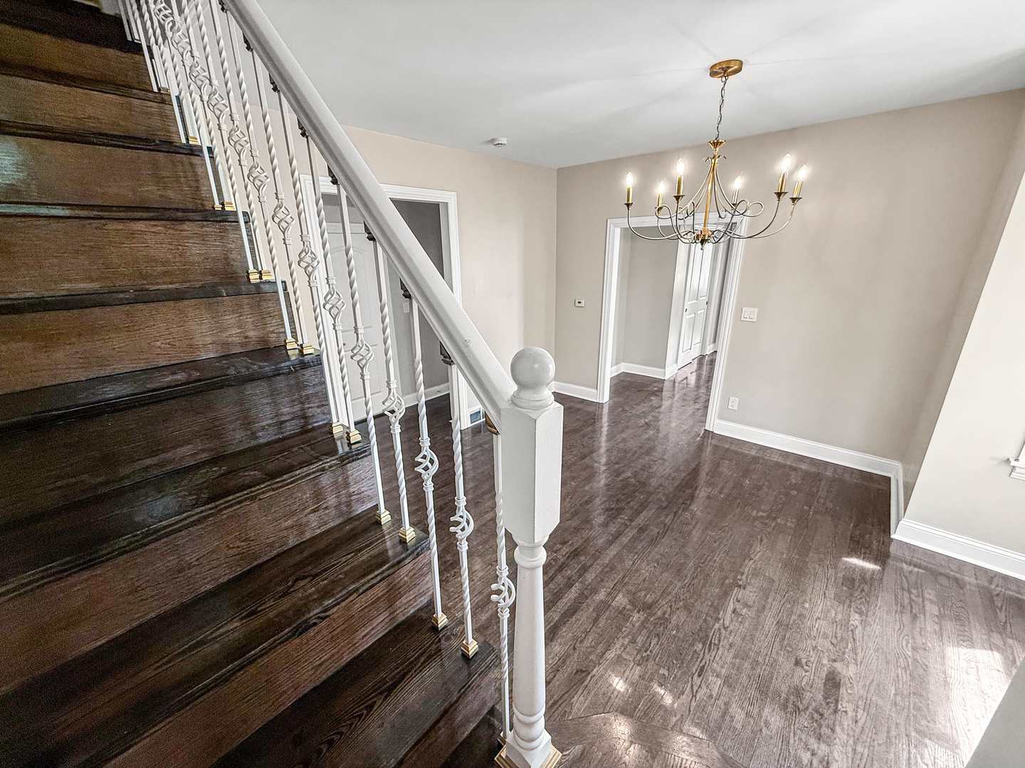2914 Ridge Road Lansing, IL 60438 - Photo 8 of 32 a view of entryway and hall with wooden floor