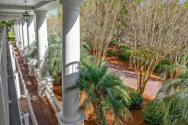 a view of balcony with outer view