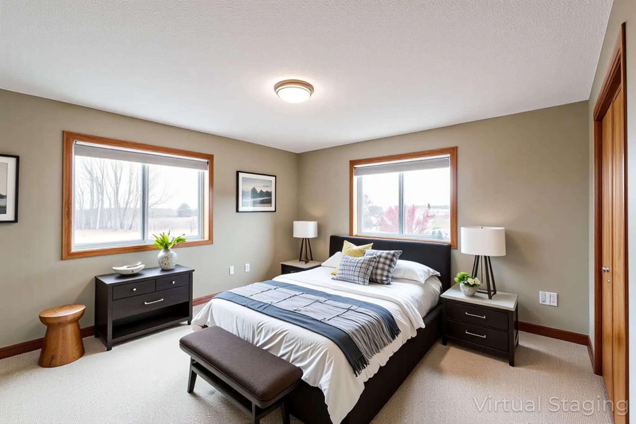 34506 Pleasant Point Drive Winona, MN 55987 - Photo 33 of 75 Virtually Staged 2nd Bedroom Guest Suite