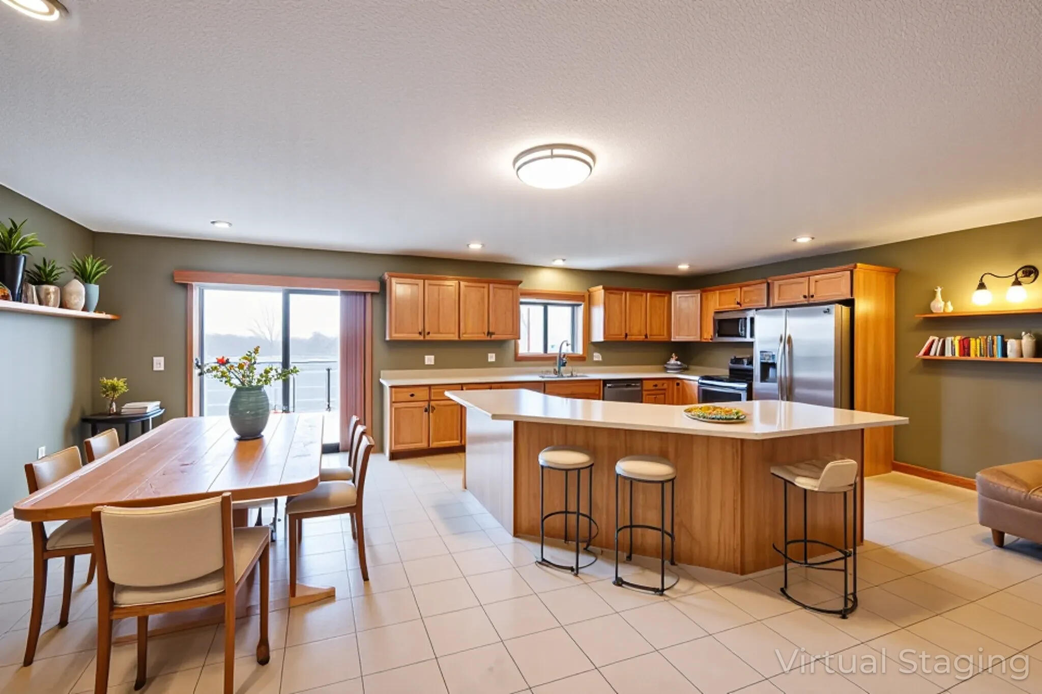 34506 Pleasant Point Drive Winona, MN 55987 - Photo 7 of 75 Virtually Staged Kitchen
