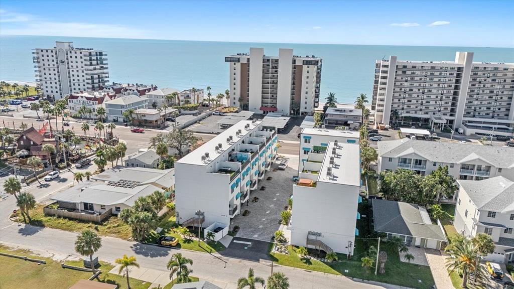 15405 Gulf Boulevard, Unit B2 Madeira Beach, FL 33708 - Photo 42 of 49 an aerial view of multiple house