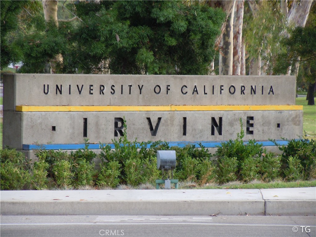 61 Lupari Irvine, CA 92618 - Photo 60 of 65 a sign on the side of a building