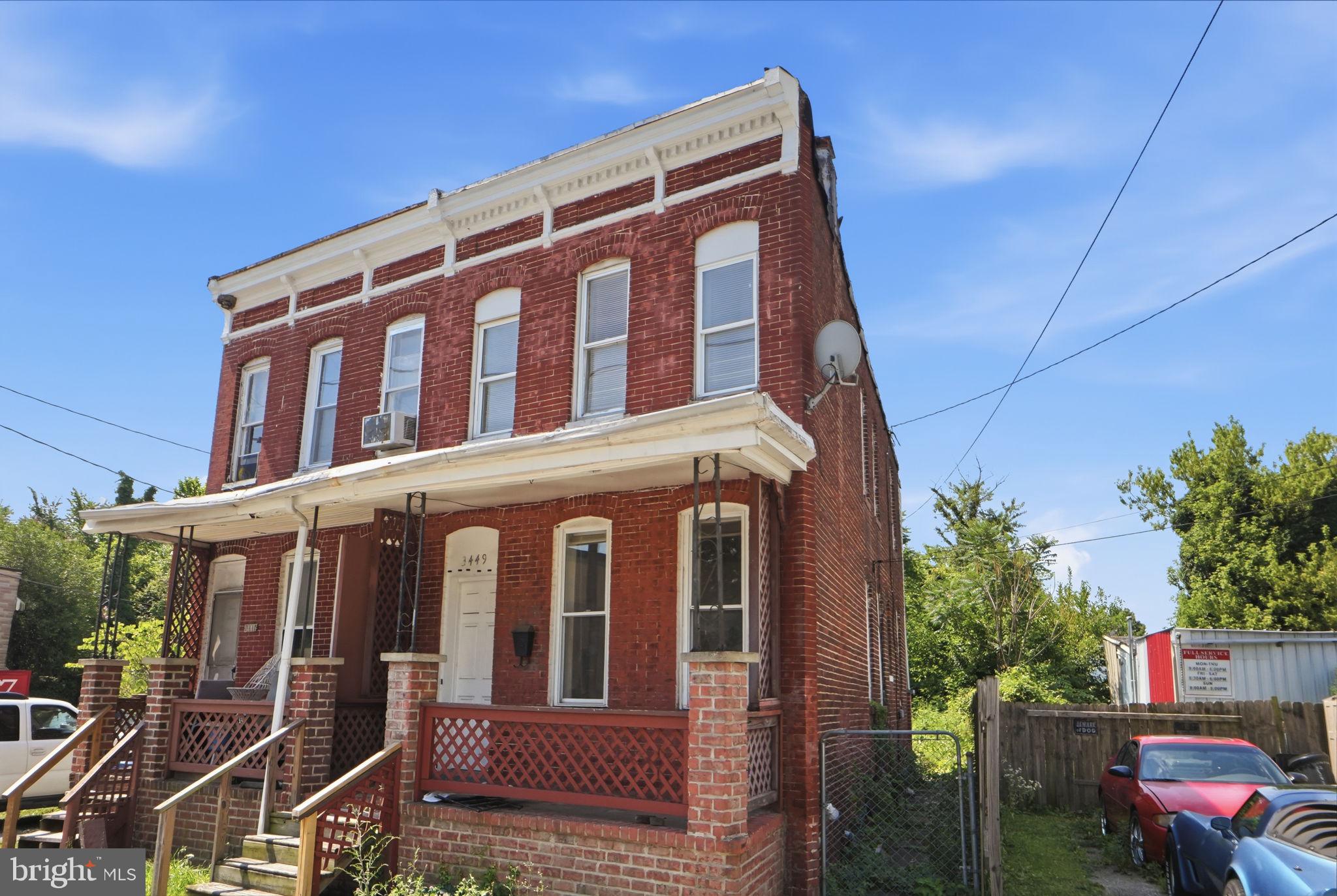 3449 Old Frederick Road Baltimore, MD 21229 - Photo 2 of 25 Charming brick duplex with character.