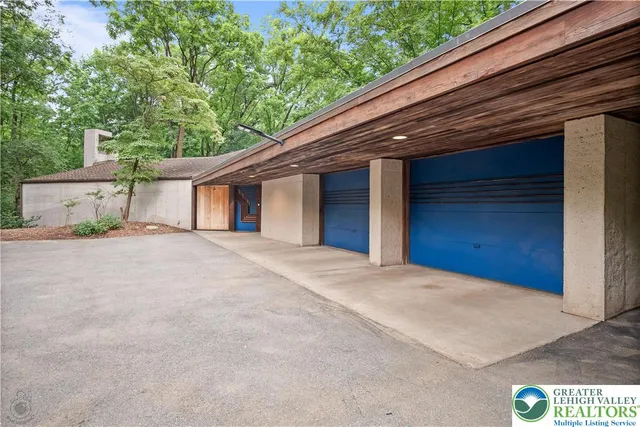a house with a outdoor space