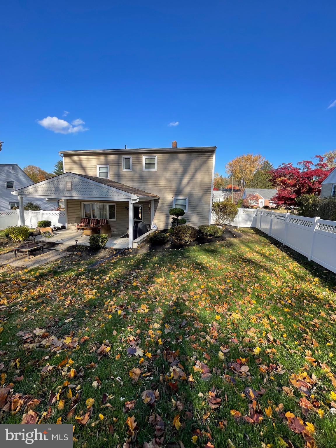 269 Golf Hills Road Havertown, PA 19083 - Photo 5 of 27 Awesome fenced in backyard with a covered patio