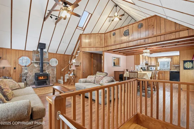 a view of city and ocean