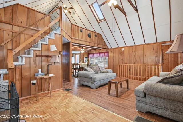 a view of a lake with a mountain in the background
