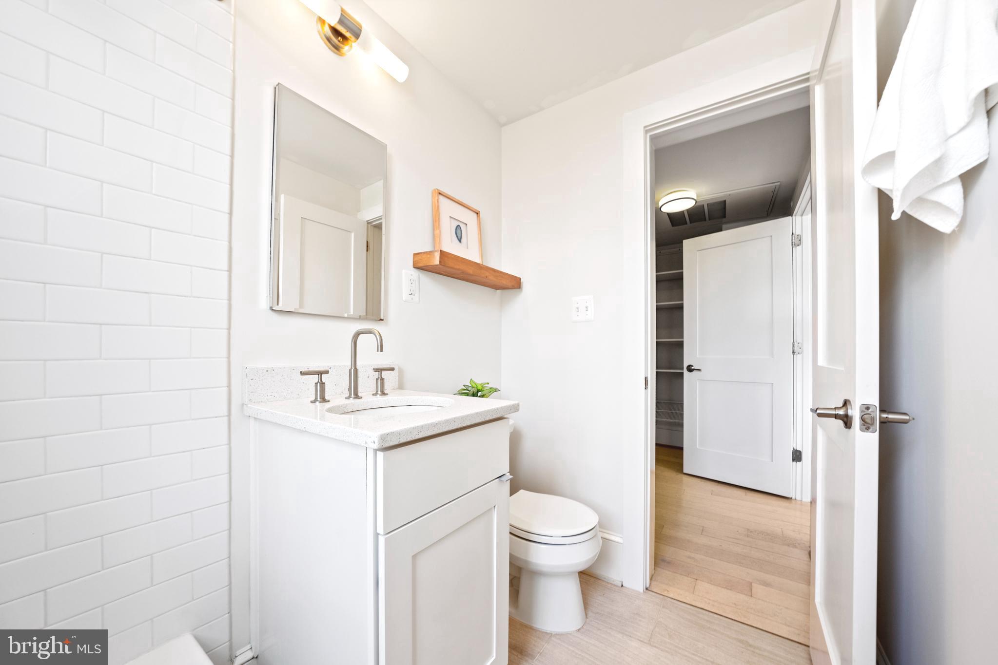 1451 Park Road Northwest, Unit 502 Washington, DC 20010 - Photo 12 of 19 Updated Bathroom