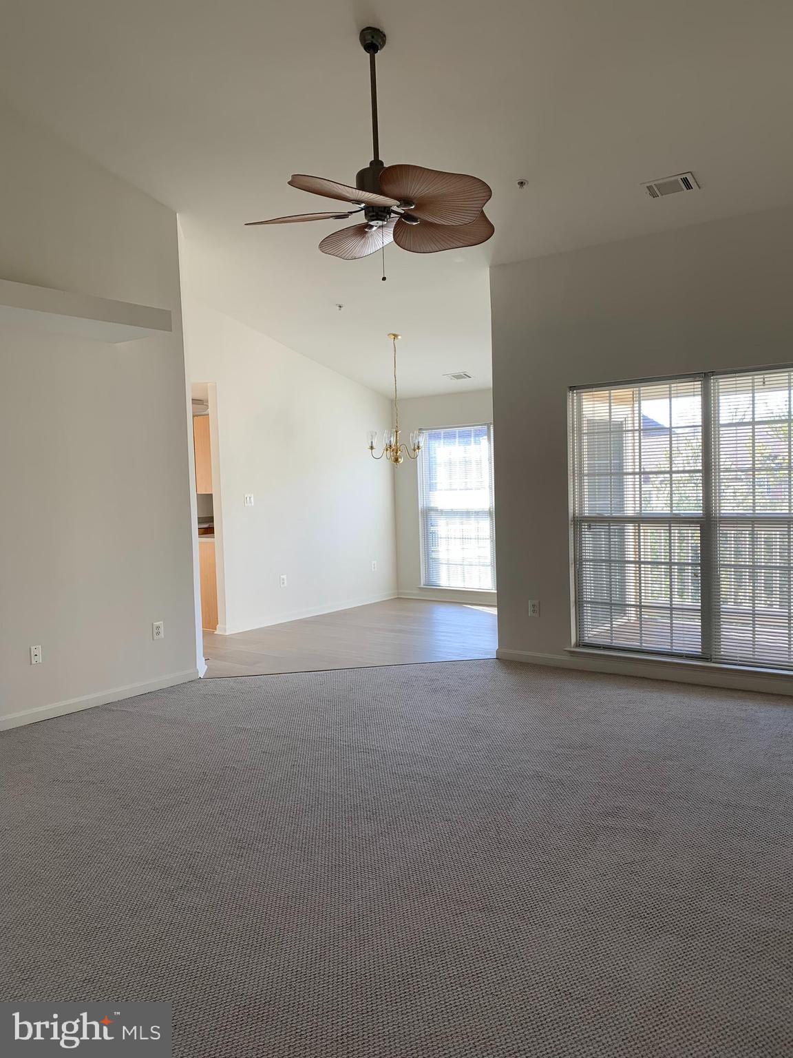 2503 Coleridge Drive, Unit 3B Frederick, MD 21702 - Photo 3 of 30 Living room & Dining room with vaulted ceilings