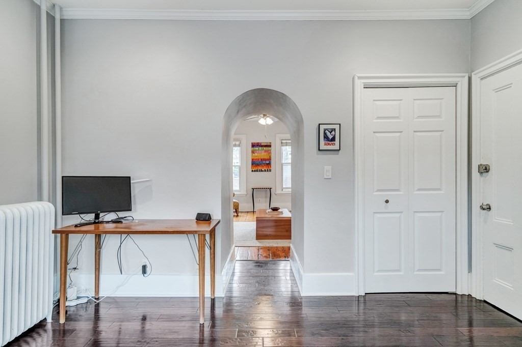 72 Rutland Street, Unit 3 Boston, MA 02118 - Photo 13 of 27 a view of entryway with wooden floor