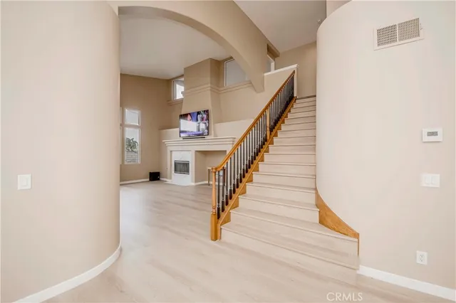 a view of entryway and hall