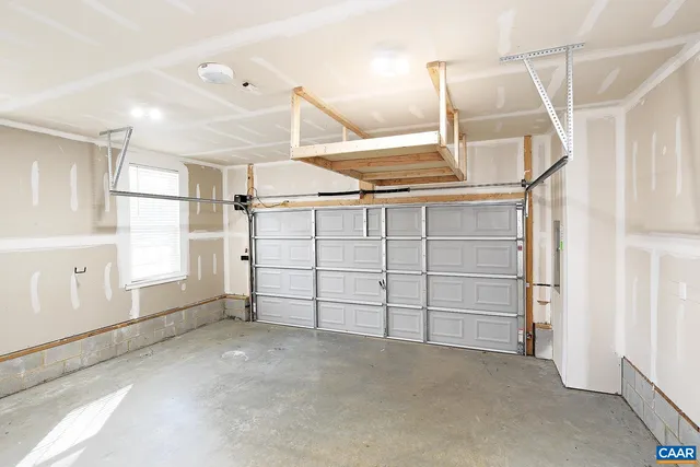 a view of a yard with trees