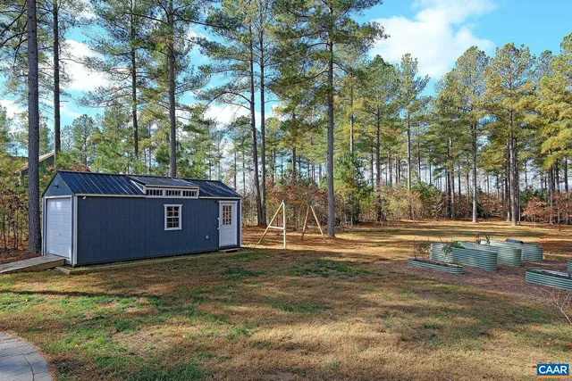 a view of outdoor space and trees